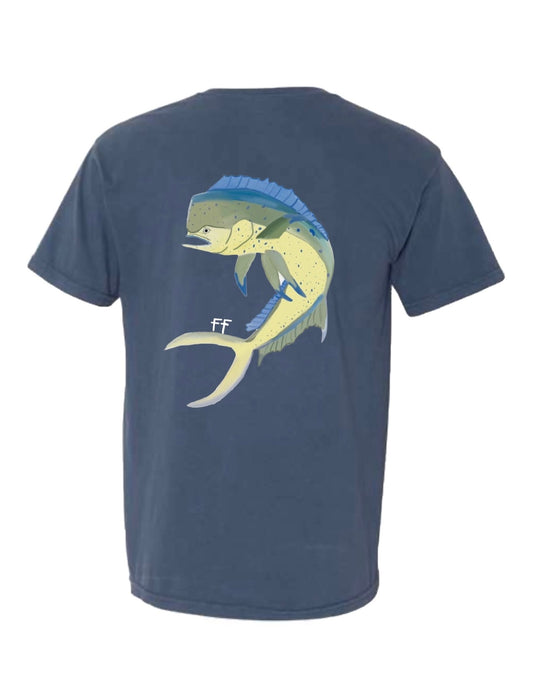 Navy Dirty Dolphin Shirt