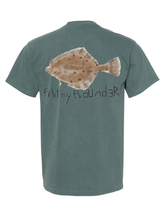 Green Filthy Flounder Shirt