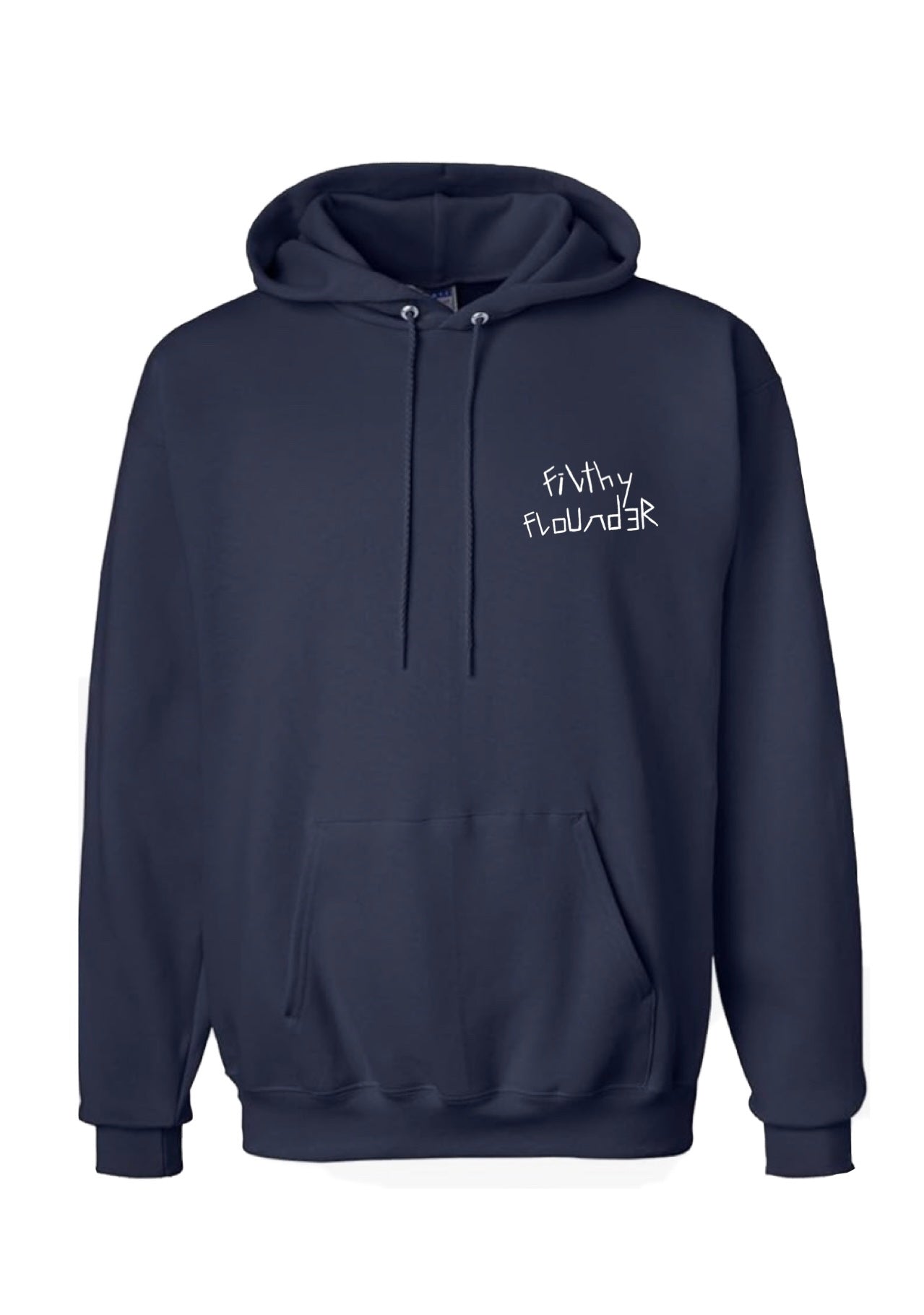 Navy Dirty Dolphin Hoodie